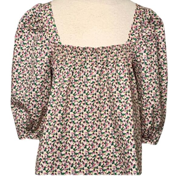 ✨ H&M Ditsy Floral Puff Sleeve Blouse✨ - Picture 10 of 14
